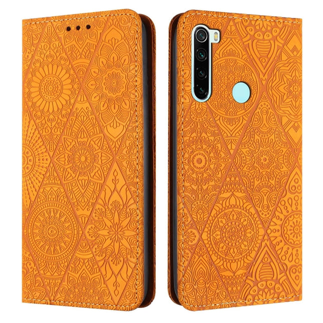 Ethnic Embossed Adsorption Leather Phone Case