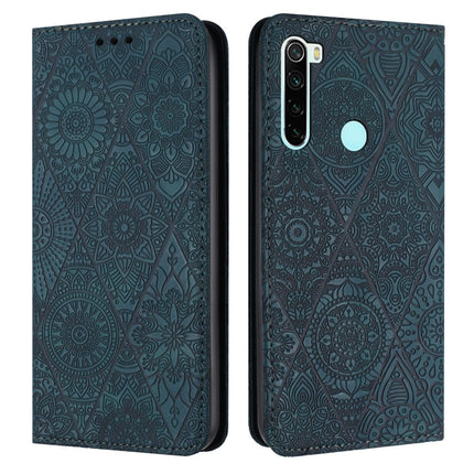 Ethnic Embossed Adsorption Leather Phone Case