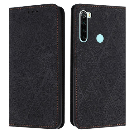 Ethnic Embossed Adsorption Leather Phone Case
