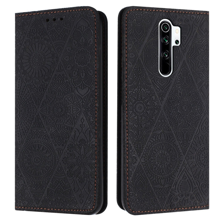 Ethnic Embossed Adsorption Leather Phone Case, For Redmi Note 8, For Redmi Note 8 Pro, For Redmi Note 7 / 7 Pro