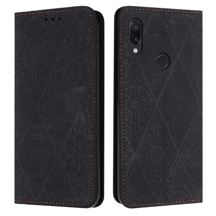 Ethnic Embossed Adsorption Leather Phone Case, For Redmi Note 8, For Redmi Note 8 Pro, For Redmi Note 7 / 7 Pro
