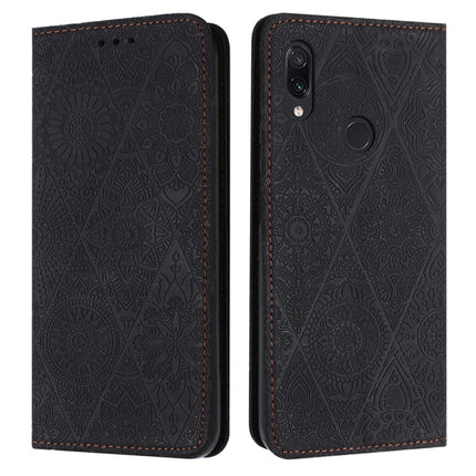 Ethnic Embossed Adsorption Leather Phone Case