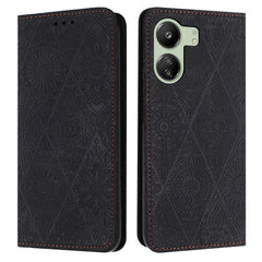 Ethnic Embossed Adsorption Leather Phone Case, For Xiaomi Redmi 13 4G, For Xiaomi Redmi Note 13 5G, For Xiaomi Redmi 13C, For Xiaomi Redmi Note 13 Pro 5G, For Redmi Note 12 Pro 4G, For Redmi Note 12 4G Global