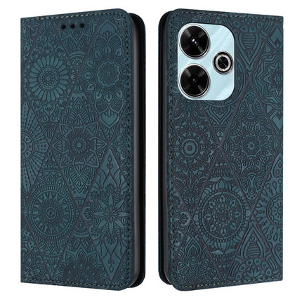 Ethnic Embossed Adsorption Leather Phone Case, For Xiaomi Redmi 13 4G, For Xiaomi Redmi Note 13 5G, For Xiaomi Redmi 13C, For Xiaomi Redmi Note 13 Pro 5G