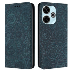 Ethnic Embossed Adsorption Leather Phone Case, For Xiaomi Redmi 13 4G, For Xiaomi Redmi Note 13 5G, For Xiaomi Redmi 13C, For Xiaomi Redmi Note 13 Pro 5G, For Redmi Note 12 Pro 4G, For Redmi Note 12 4G Global