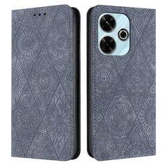 Ethnic Embossed Adsorption Leather Phone Case, For Xiaomi Redmi 13 4G, For Xiaomi Redmi Note 13 5G, For Xiaomi Redmi 13C, For Xiaomi Redmi Note 13 Pro 5G, For Redmi Note 12 Pro 4G, For Redmi Note 12 4G Global