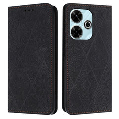 Ethnic Embossed Adsorption Leather Phone Case, For Xiaomi Redmi 13 4G, For Xiaomi Redmi Note 13 5G, For Xiaomi Redmi 13C, For Xiaomi Redmi Note 13 Pro 5G, For Redmi Note 12 Pro 4G, For Redmi Note 12 4G Global