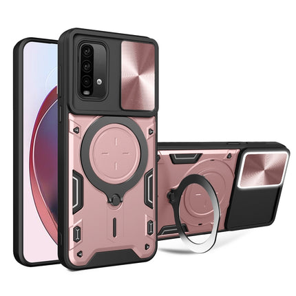 CD Texture Sliding Camshield Magnetic Holder Phone Case, For Xiaomi 11T, For Xiaomi Mi 11 Lite 4G / 5G, For Xiaomi Redmi Note 10 Pro 4G, For Xiaomi Redmi Note 9 4G