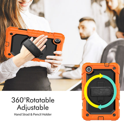 Silicone Hybrid PC Tablet Case with Shoulder Strap, For Lenovo Tab M8 4th Gen, For Lenovo Tab M9