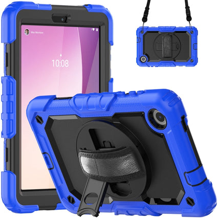 Silicone Hybrid PC Tablet Case with Shoulder Strap, For Lenovo Tab M8 4th Gen, For Lenovo Tab M9