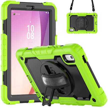 Silicone Hybrid PC Tablet Case with Shoulder Strap, For Lenovo Tab M8 4th Gen, For Lenovo Tab M9