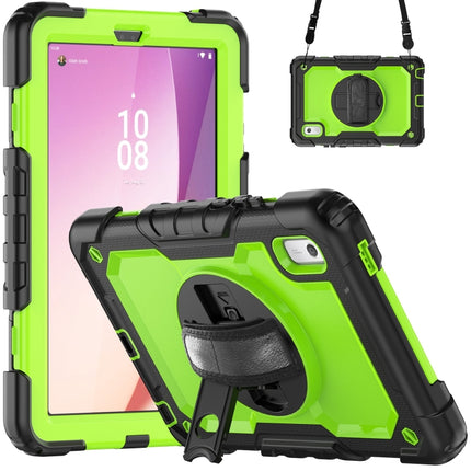 Silicone Hybrid PC Tablet Case with Shoulder Strap, For Lenovo Tab M8 4th Gen, For Lenovo Tab M9