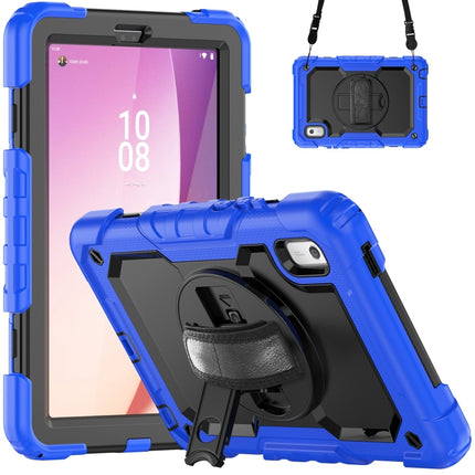 Silicone Hybrid PC Tablet Case with Shoulder Strap, For Lenovo Tab M8 4th Gen, For Lenovo Tab M9