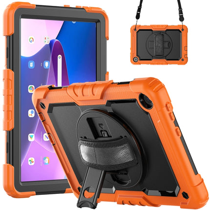 Silicone Hybrid PC Tablet Case with Shoulder Strap, For Lenovo Tab M10 10.1 Gen 3rd, For Lenovo Tab M10 Plus 10.6 Gen 3rd