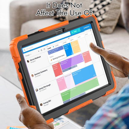 Silicone Hybrid PC Tablet Case with Shoulder Strap, For Lenovo Tab M10 10.1 Gen 3rd, For Lenovo Tab M10 Plus 10.6 Gen 3rd