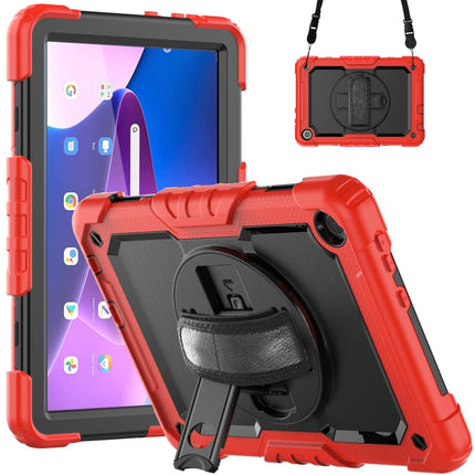 Silicone Hybrid PC Tablet Case with Shoulder Strap, For Lenovo Tab M10 10.1 Gen 3rd, For Lenovo Tab M10 Plus 10.6 Gen 3rd