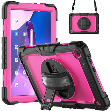Silicone Hybrid PC Tablet Case with Shoulder Strap, For Lenovo Tab M10 10.1 Gen 3rd, For Lenovo Tab M10 Plus 10.6 Gen 3rd