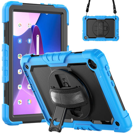 Silicone Hybrid PC Tablet Case with Shoulder Strap, For Lenovo Tab M10 10.1 Gen 3rd, For Lenovo Tab M10 Plus 10.6 Gen 3rd