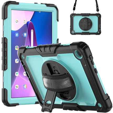 Silicone Hybrid PC Tablet Case with Shoulder Strap, For Lenovo Tab M10 10.1 Gen 3rd, For Lenovo Tab M10 Plus 10.6 Gen 3rd