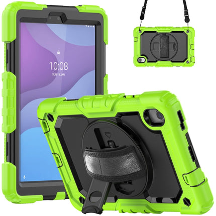 Silicone Hybrid PC Tablet Case with Shoulder Strap, For Lenovo Tab M8 HD 2020/2019