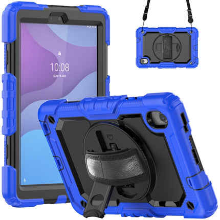 Silicone Hybrid PC Tablet Case with Shoulder Strap, For Lenovo Tab M8 HD 2020/2019