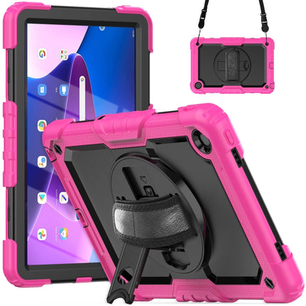 Silicone Hybrid PC Tablet Case with Shoulder Strap, For Lenovo Tab M10 10.1 Gen 3rd, For Lenovo Tab M10 Plus 10.6 Gen 3rd