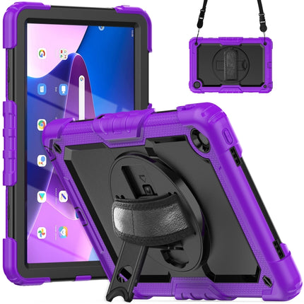 Silicone Hybrid PC Tablet Case with Shoulder Strap, For Lenovo Tab M10 10.1 Gen 3rd, For Lenovo Tab M10 Plus 10.6 Gen 3rd