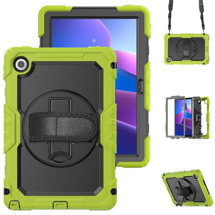 Silicone Hybrid PC Tablet Case with Shoulder Strap, For Lenovo Tab K9 / Tab One, For Lenovo Tab 10.1 / ZhaoYang K10c