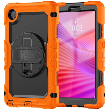 Silicone Hybrid PC Tablet Case with Shoulder Strap, For Lenovo Tab K9 / Tab One, For Lenovo Tab 10.1 / ZhaoYang K10c