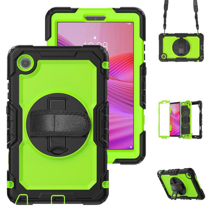 Silicone Hybrid PC Tablet Case with Shoulder Strap, For Lenovo Tab K9 / Tab One, For Lenovo Tab 10.1 / ZhaoYang K10c