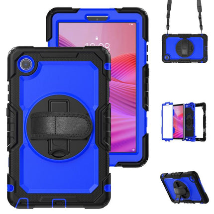 Silicone Hybrid PC Tablet Case with Shoulder Strap, For Lenovo Tab K9 / Tab One, For Lenovo Tab 10.1 / ZhaoYang K10c