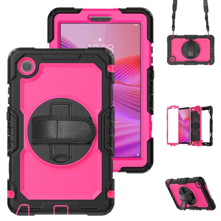 Silicone Hybrid PC Tablet Case with Shoulder Strap, For Lenovo Tab K9 / Tab One, For Lenovo Tab 10.1 / ZhaoYang K10c