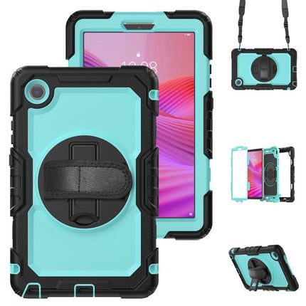 Silicone Hybrid PC Tablet Case with Shoulder Strap, For Lenovo Tab K9 / Tab One, For Lenovo Tab 10.1 / ZhaoYang K10c