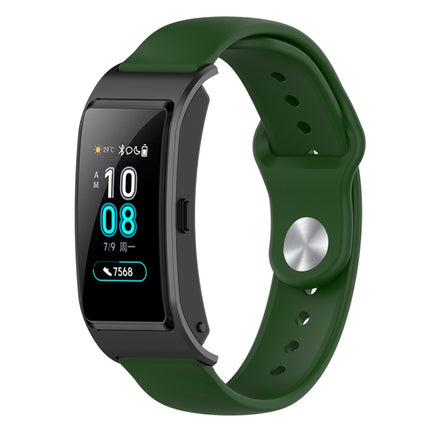 18mm Universal Reverse Buckle Wave Silicone Strap, L, S