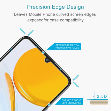 0.26mm 9H 2.5D Tempered Glass Film, For Honor X7