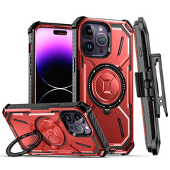 Armor Series Holder Phone Case with Back Clip, For iPhone 14 Pro Max, For iPhone 14 Pro, For iPhone 14, For iPhone 14 Plus, For iPhone 13 Pro Max, For iPhone 13 Pro