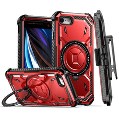 Armor Series Holder Phone Case with Back Clip, For iPhone 13, For iPhone SE 2022 / SE 2020 / 8 / 7, For iPhone 12 Pro Max, For iPhone 12 Pro, For iPhone 12, For iPhone 11 Pro Max