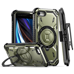 Armor Series Holder Phone Case with Back Clip, For iPhone 13, For iPhone SE 2022 / SE 2020 / 8 / 7, For iPhone 12 Pro Max, For iPhone 12 Pro, For iPhone 12, For iPhone 11 Pro Max