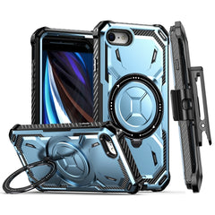 Armor Series Holder Phone Case with Back Clip, For iPhone 13, For iPhone SE 2022 / SE 2020 / 8 / 7, For iPhone 12 Pro Max, For iPhone 12 Pro, For iPhone 12, For iPhone 11 Pro Max