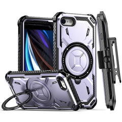 Armor Series Holder Phone Case with Back Clip, For iPhone 13, For iPhone SE 2022 / SE 2020 / 8 / 7, For iPhone 12 Pro Max, For iPhone 12 Pro, For iPhone 12, For iPhone 11 Pro Max