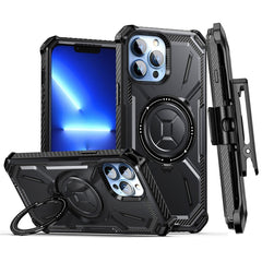 Armor Series Holder Phone Case with Back Clip, For iPhone 12 Pro Max, For iPhone 12 Pro, For iPhone 12, For iPhone 11 Pro Max