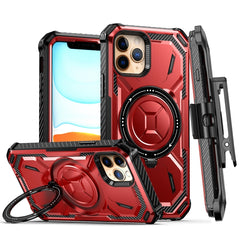 Armor Series Holder Phone Case with Back Clip, For iPhone 12, For iPhone 11 Pro Max, For iPhone 11 Pro, For iPhone 11, For iPhone 12 Pro