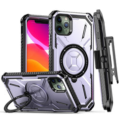 Armor Series Holder Phone Case with Back Clip, For iPhone 13, For iPhone SE 2022 / SE 2020 / 8 / 7, For iPhone 12 Pro Max, For iPhone 12 Pro, For iPhone 12, For iPhone 11 Pro Max