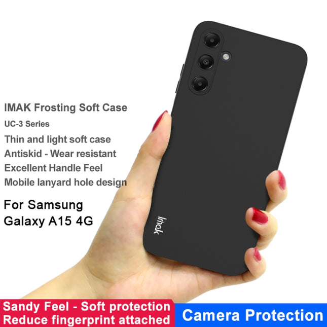 IMAK UC-3 Series Shockproof Frosted TPU Phone Case, For Samsung Galaxy A15 4G, For Samsung Galaxy A55 5G, For Samsung Galaxy A24 4G, For Samsung Galaxy S23 FE 5G, For Samsung Galaxy A05s, For Samsung Galaxy A05, For Samsung Galaxy A35 5G               ...