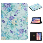For Huawei MediaPad T5 / Purple Flower
