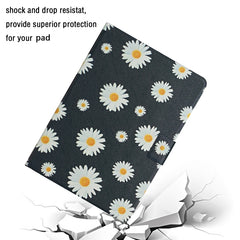 Flower Pattern Horizontal Flip Leather Case with Card Slots & Holder, For Samsung Galaxy Tab A 10.1 (2019), For Samsung Galaxy Tab S5e T720, For Samsung Galaxy Tab S6 Lite, For Samsung Galaxy Tab S6, For Amazon Kindle Fire 7 (2019)