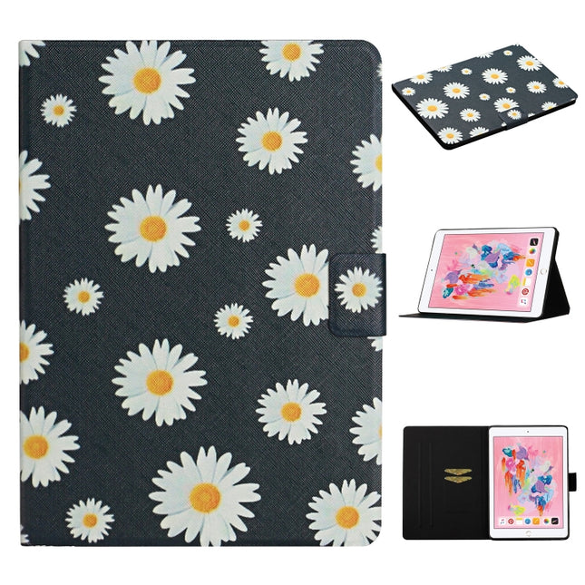 Horizontale Klapphülle aus Leder mit Blumenmuster, Kartenfächern und Halter, für iPad Pro 11 2020, für iPad Mini 2019, für iPad Mini 4 &amp; 3 &amp; 2 &amp; 1