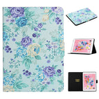 For iPad 5 / Purple Flower