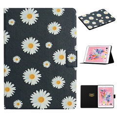 Flower Pattern Horizontal Flip Leather Case with Card Slots & Holder, For Amazon Kindle Fire HD 8 (2020), For Amazon Kindle Fire HD 10, For iPad 5, For iPad 10.2, For iPad Pro 10.5 inch