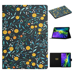 Flower Pattern Horizontal Flip Leather Case with Card Slots & Holder, For iPad Pro 11 2020, For iPad Mini 2019, For iPad Mini 4 & 3 & 2 & 1